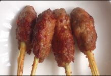 Cách làm thịt bọc sả chiên bằng nồi chiên không dầu thơm lừng hấp dẫn